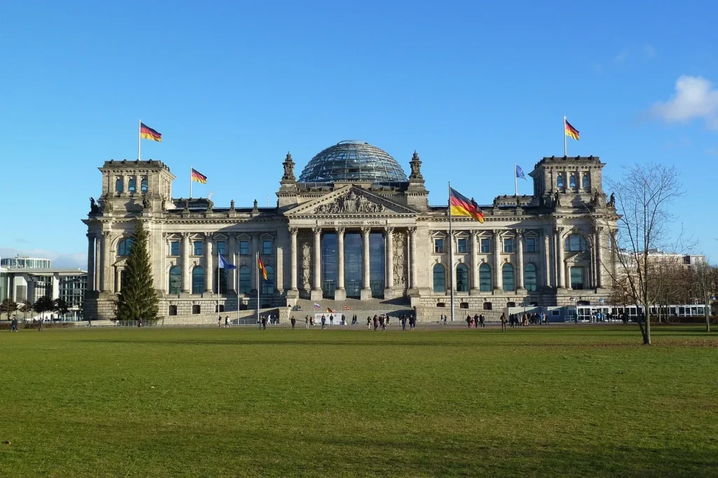 Reichstag Building in Berlin