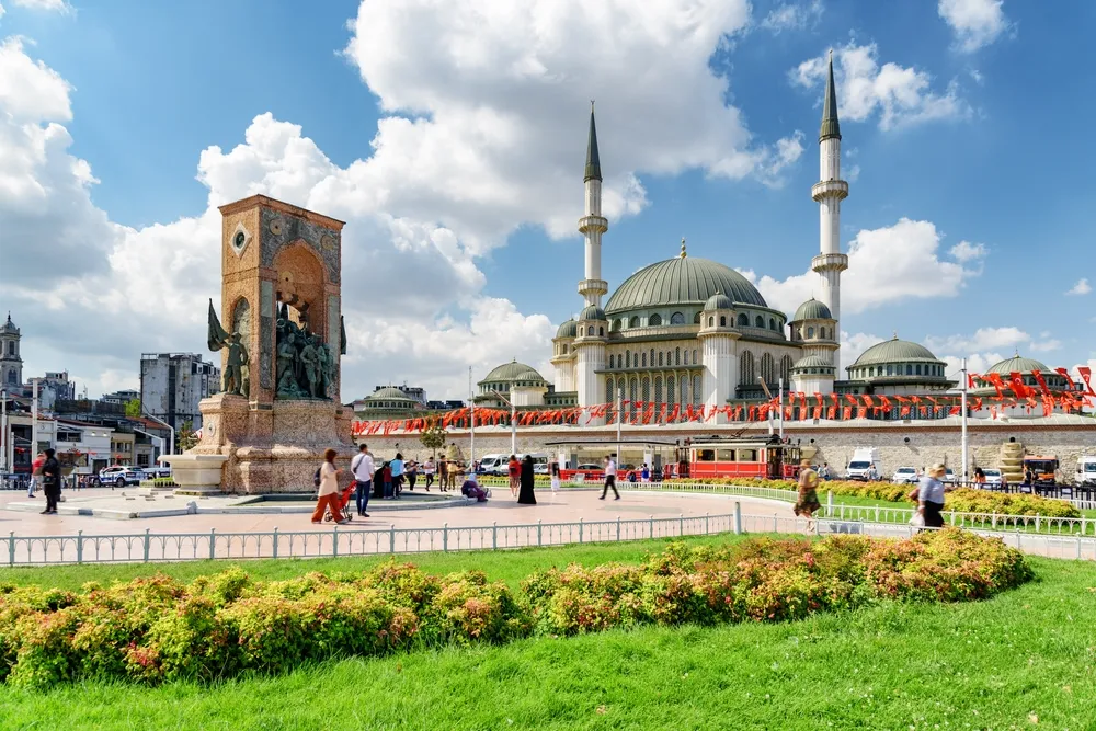 Taksim Square in Istanbul