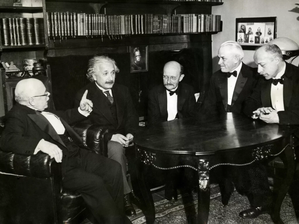 Max Planck and Albert Einstein